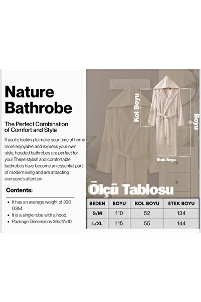 She&Co Cotton Hooded Family Bathrobe Set |   Bathrobe Set |   Dowry Set |   Plum |   Gray