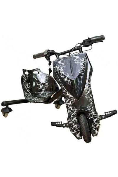 Generic LENO 36V Electric Drift Scooter for Kids with Safety Gear (Multicolor)