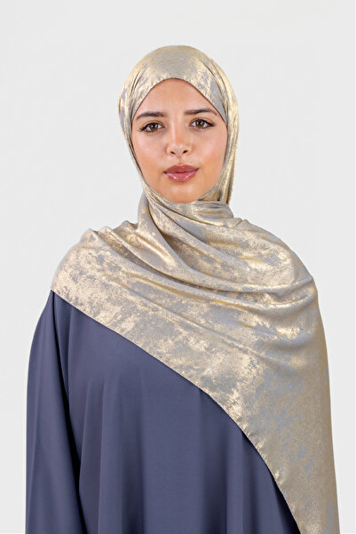Ophelia Luxury Hijab|Golden Gray