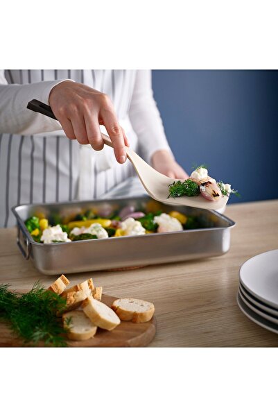 Generic Spatula, light beige/anthracite, 32 cm