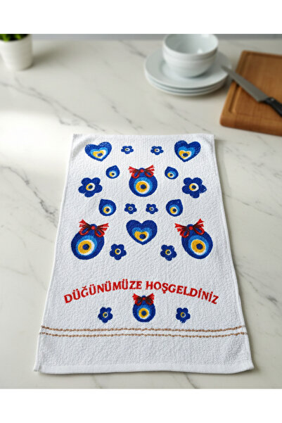 Saf By Arams Premium Kitchen Towels, Pack of 4, 100% Cotton 40x70cm Absorbent Dish Towel