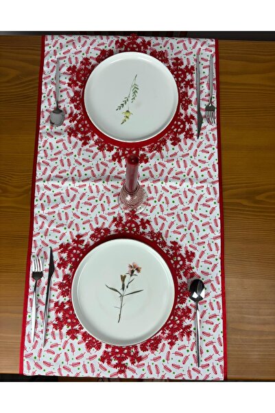 Yılbaşı Runner Kokina Desen 150-50 cm