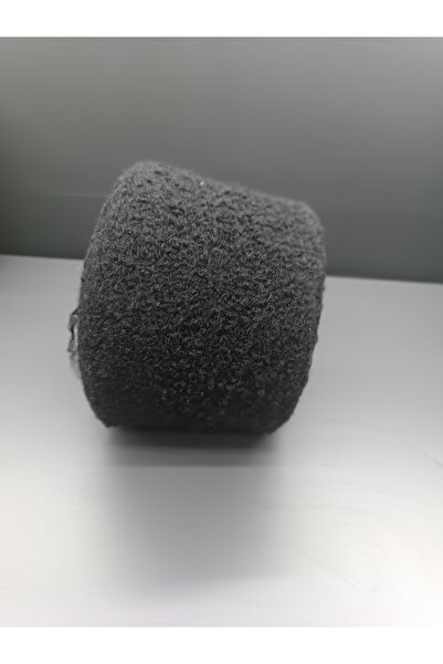 Pİ Yarn 39% Merino 22% Alpaca Hand Knitting Yarn 300Gr İ t a L Boucle Black