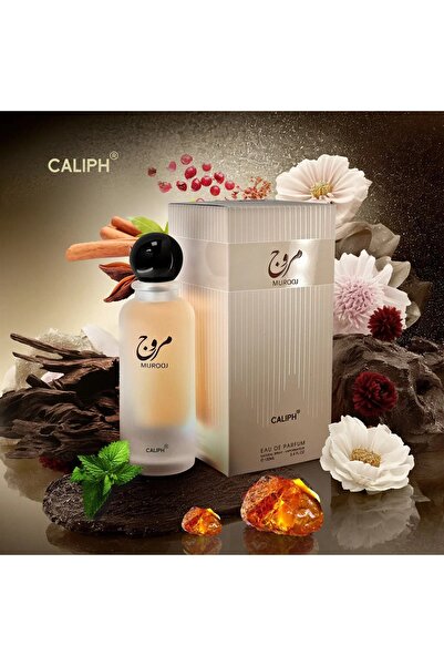 CALIPH Murooj Eau De Parfum, 100ml, Frosted Glass Bottle