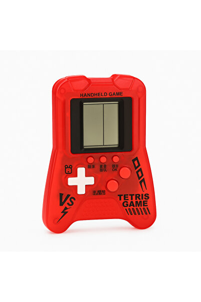 OEM Mini consolă de jocuri puzzle roșie, jocuri Tetris clasice, portabilă pen...