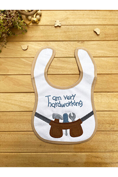 Flora I'M Very Hardworking Soft Towel Waterproof Velcro Apron