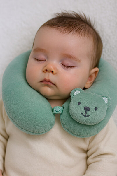 mini mia Baby Neck Pillow Soft and Breathable 9 Months+