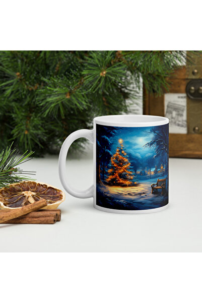 BaoBao Christmas ceramic mug 330 ml (11 oz) – festive design, durable