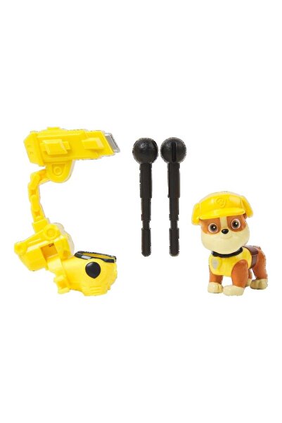 Spin Masters Paw Patrol The Mighty Movie - Rubble figure with launcher