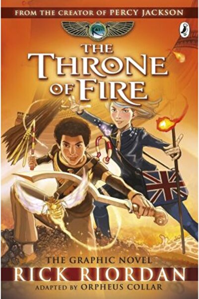 PUFFIN Kane Chronicles 2: Throne of Fire: The Graphic Novel