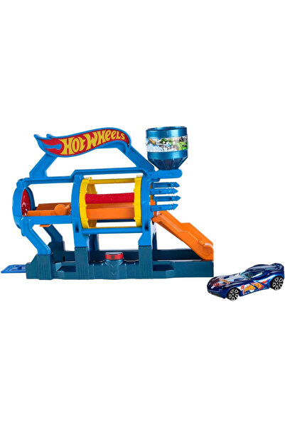 mattel Mattel Playset, Hot Wheels Turbo Jet Car Wash