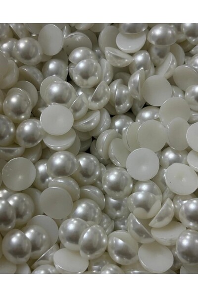 Fest YARIM İNCİ 6mm KIRIK BEYAZ 100 ADET