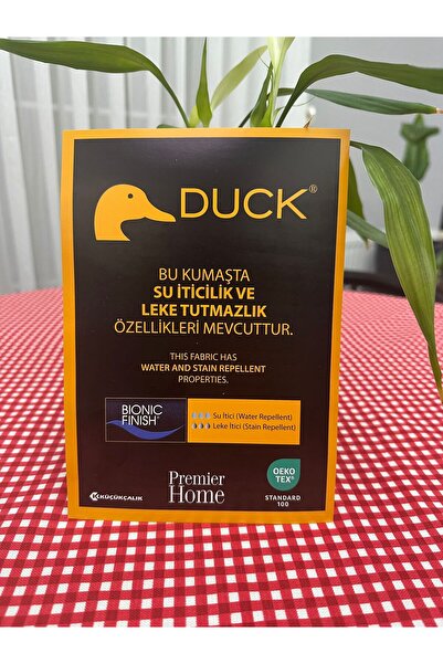 Doğa Panama Cotton Duck Fabric Liquid-Proof Table Cloth Tableware