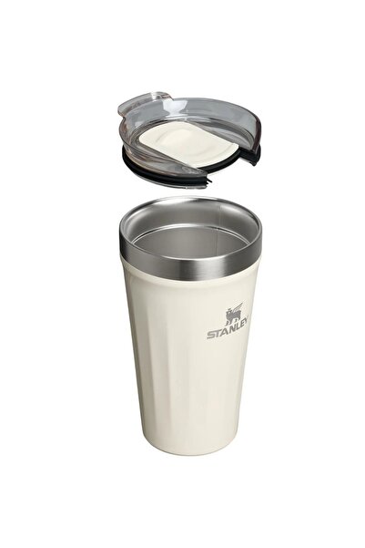 Stanley Everyday Tumbler Thermos Cup 0.47 Lt Thermos Mug Camping Cup Flask Bej