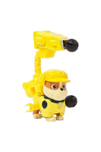 Spin Masters Paw Patrol The Mighty Movie - Rubble figure with launcher