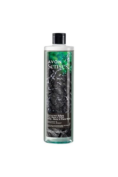 AVON Gel de duș 3 în 1 Natures Edge, 500ml