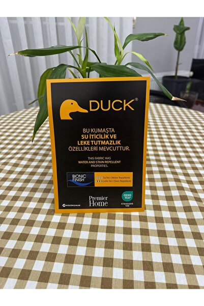 Doğa Panama Cotton Duck Fabric Liquid-Proof Table Cloth Tableware