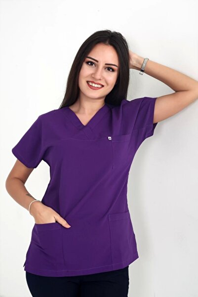 demirbaş المرأة ليكرا Yarasakol اللون الأرجواني الدعك Teküst