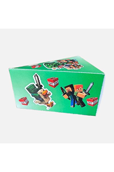 MINECRAFT Σετ 5 τεμαχίων από χαρτοκιβώτιο αδικοπραξίας Minecraft, επαναχρησιμ...