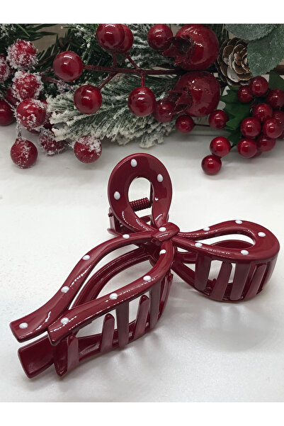 İnDerin Cataramă cu fulgi de zăpadă de culoare burgundă