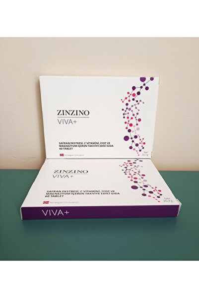 Zinzino Viva Safran Exstresi, C Vitamini, İyot ve Magnezyum İçeren Takviye Ed...