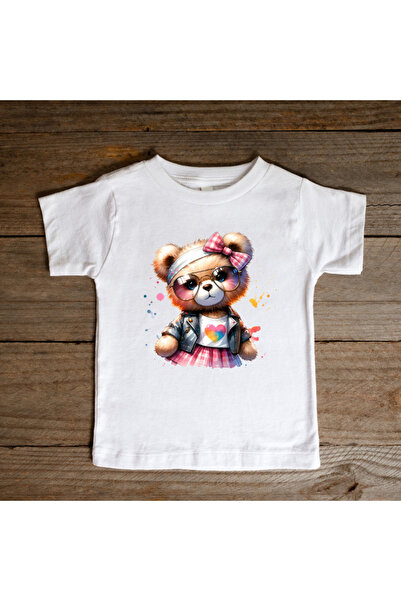 matelio Adorable Teddy Kids T-Shirt - Spirit and Color