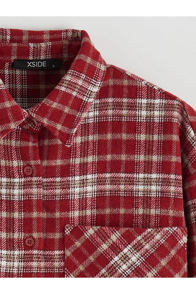 LC Waikiki Ekose Kadın Oduncu Gömlek