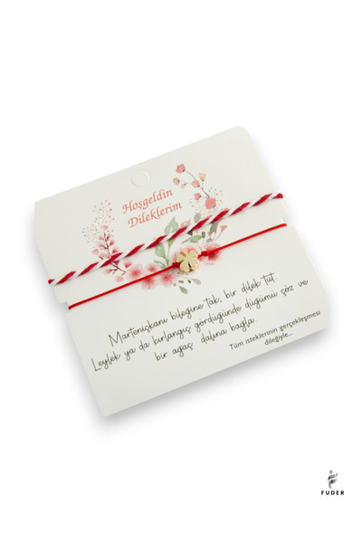 FUDER Yonca ip ve Marteniçka bileklik