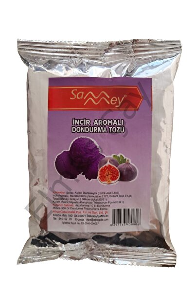 SAMMEY İncir Aromalı Dondurma Tozu 300 Gr.