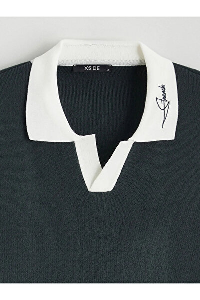 LC Waikiki Polo Neck Men's Knitwear Sweater