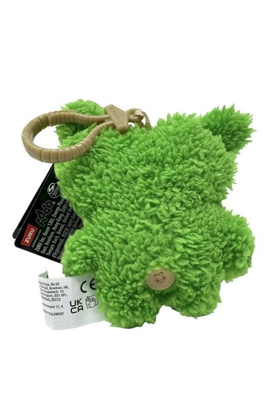 TOYFEST Zuru Fuggler Keychain Green Three-Eyed Funny Face Collectible Toy 11cm