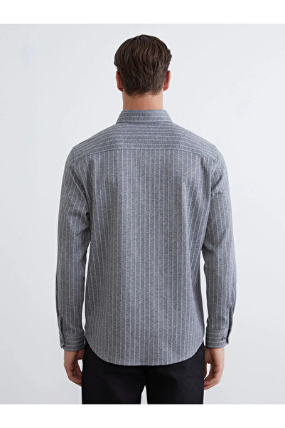 LC Waikiki Striped Long Sleeve Men's Shirt