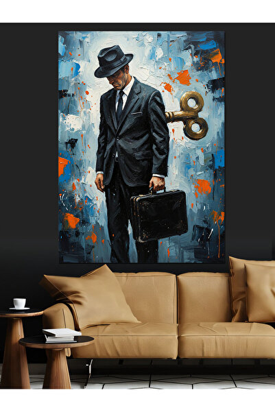 KanvasSepeti Κιτ με καπέλο Υψηλής ποιότητας ελαιογραφία Με υφή Καμβάς Καμβάς ...