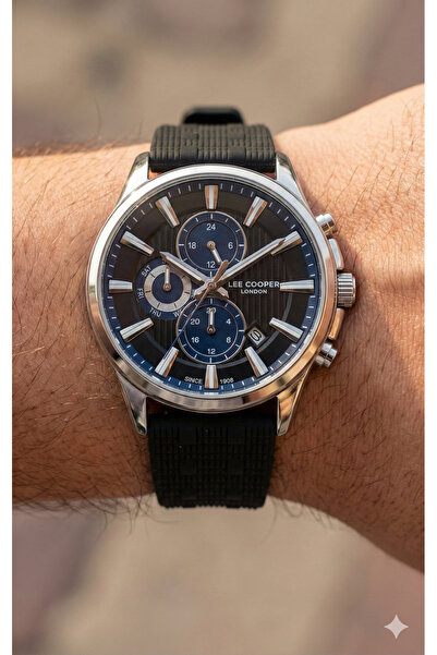 Lee Cooper Timeless Elegance: Men's Wristwatch with Calendar, Multifunctional with 2-Year Warranty, Day and Date Calendar