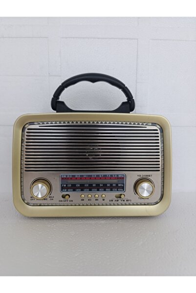 AXWER Bluetooth Hoparlör Fm Radyo Usb Tf Aux Ses Bombası Müzik Çalar Mp3 Çalar