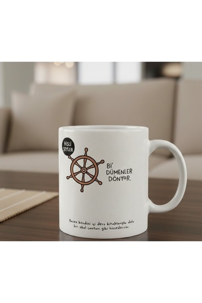 sartre art كوب من البورسلين بتصميم دوارات كالدبابيس