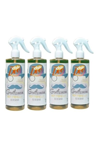 Dacris GENTLEMAN RED TABACCO AIR FRESHENER - 400 ML - SPRAYER - set of 4 pieces