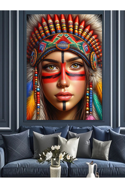 KanvasSepeti Κόκκινο Δερμάτινο τεμάχια Υψηλής ποιότητας ελαιογραφία Με υφή Κα...