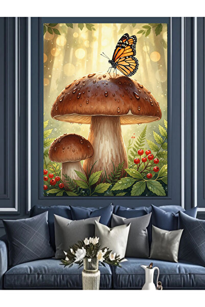 KanvasSepeti Pictură în ulei de înaltă calitate pe plută texturat Pânză Canva...