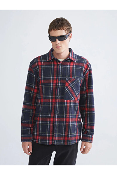 LC Waikiki Regular Fit Long Sleeve Plaid Men's Lumberjack Shirt