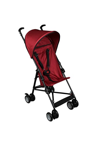 AyrStore Diamond Baby London Pratik Baston Bebek Arabası - Bordo