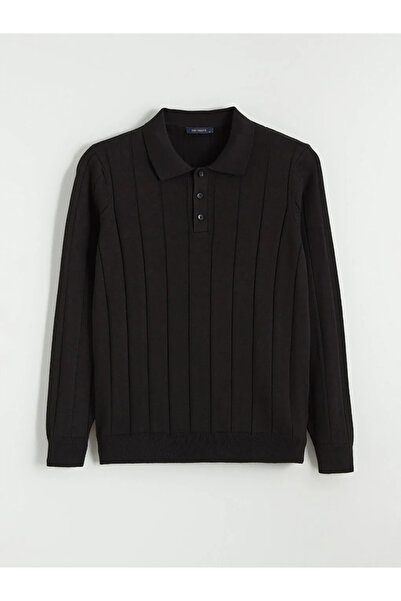 LC Waikiki Polo Neck Men's Knitwear Sweater