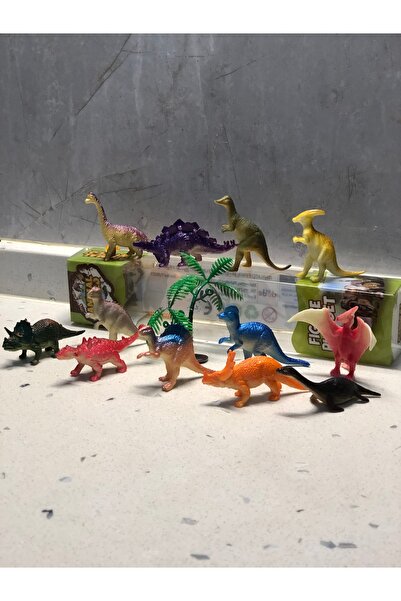 TOPROCKSTORE Vahşi Hayvanlar Dinozorgil Oyuncak 13’lü Karakter Figür Set Animal Planet