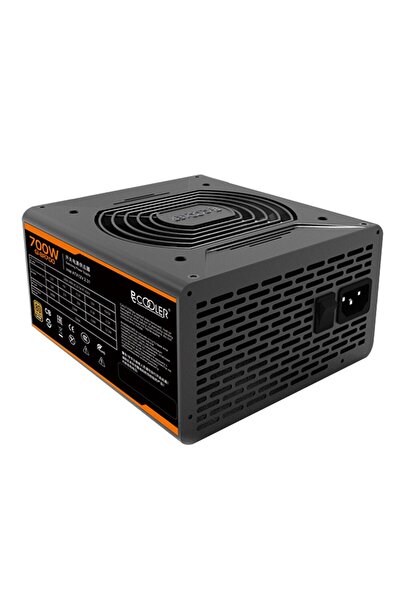 PCCOOLER sursă 700W real GI-BR700, ventilator 120mm PWM, 80 Plus Bronze, 4x PCI-E 6+2, 6x S-ATA