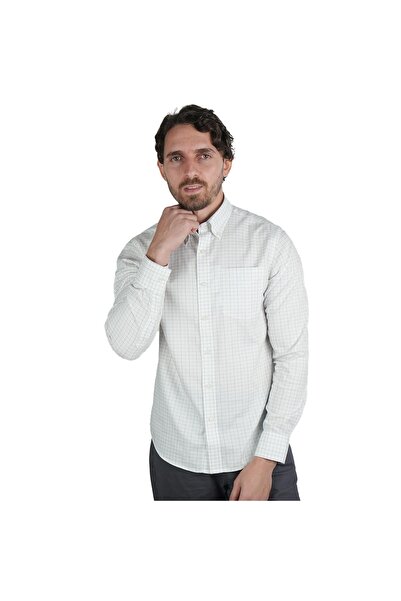 Giordano Men's Wrinkle-Free Long Sleeve Cotton Oxford Shirt