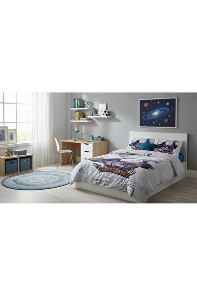 AL-SARIHI GROUPS Turkish double cotton duvet set, 6 pieces