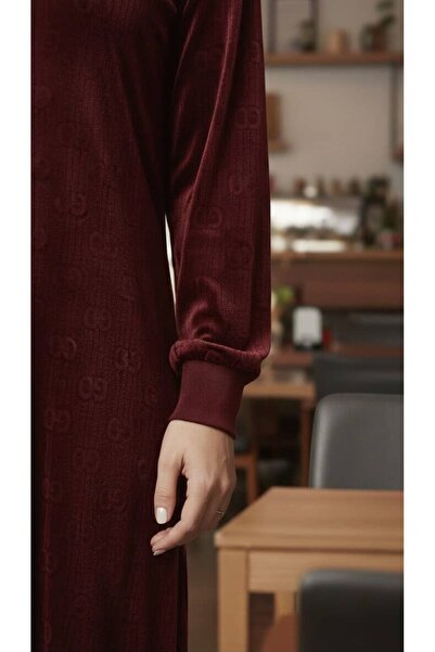 ISHRAQAT AL-AMAL winter velvet jalabiya