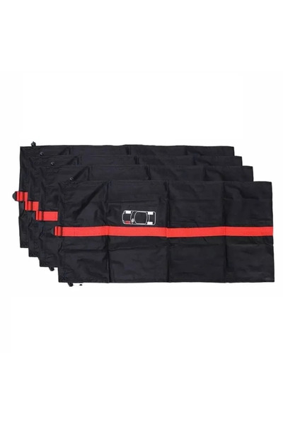 Gonga Set 4 huse pentru roti cu dimensiuni intre 17" - 22", Gonga® Negru