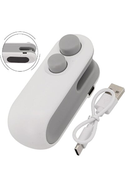 OEM Portable 2-in-1 Rechargeable Bag Sealer, Compact Design, for Snacks (Plastic)