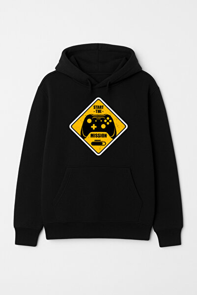 CALKARCOLLECTION سويت شيرت (هودي) Gamer Lifestyle2 للجنسين بغطاء رأس